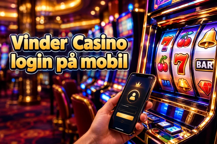 Vinder Casino login på mobil